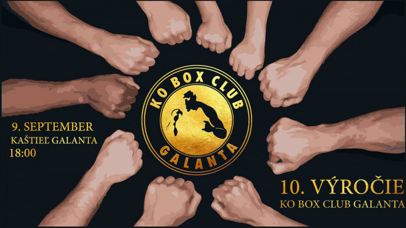 10. výročie KO BOX Club - galavečer