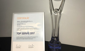 Ocenenie TOP SERVIS 2017