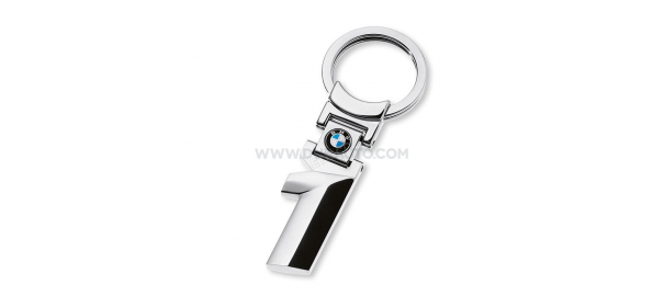Kľúčenka s číslom rady 1 a logom BMW