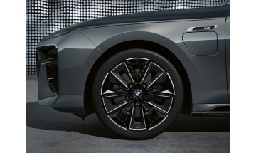 21&quot; Aerodynamic 909 M, Jet Black - Kompletná sada zimných kolies