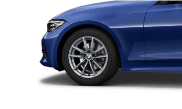17&quot; V-spoke 778, Reflex silver - Kompletná sada zimných kolies