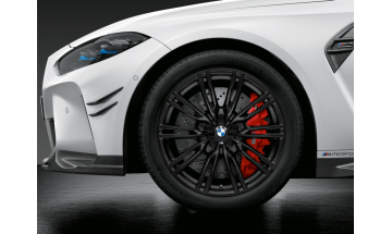 19&quot; Double-spoke 829 M, Jet Black Matt, Flow Forming - Kompletná sada zimných kolies